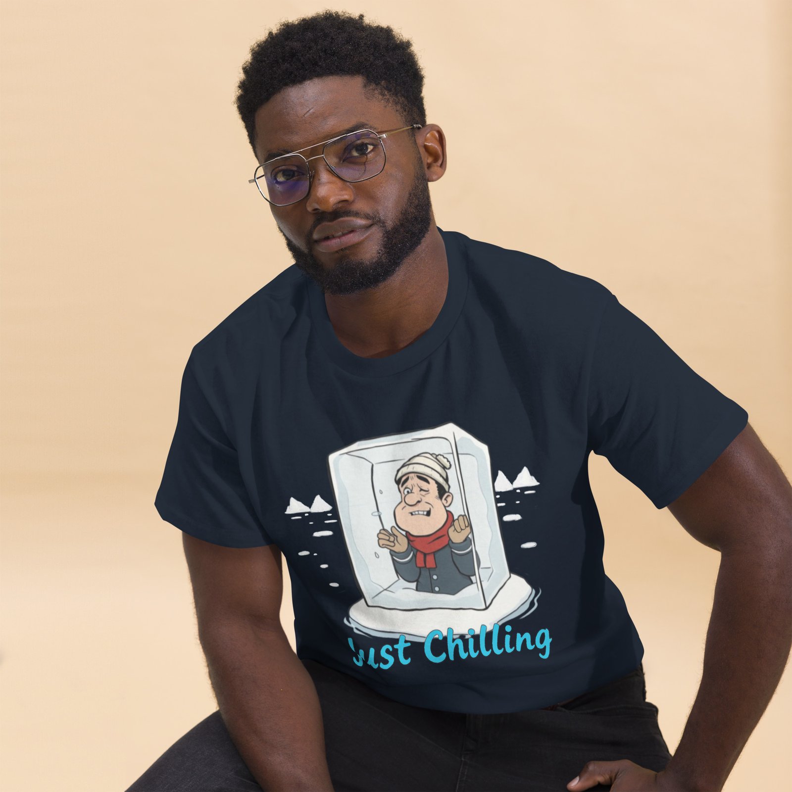 Just Chilling funny tee - Image 3