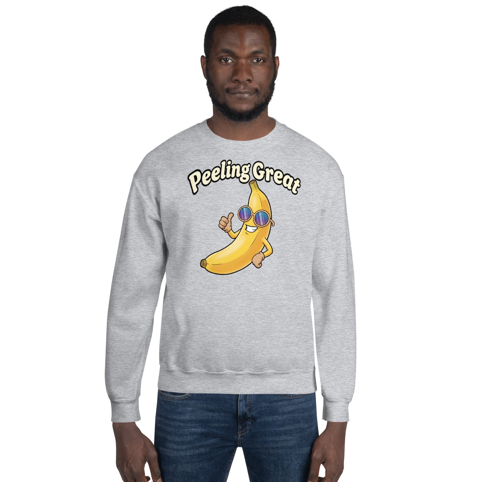 Peeling Great Banana Sweatshirt - Image 4